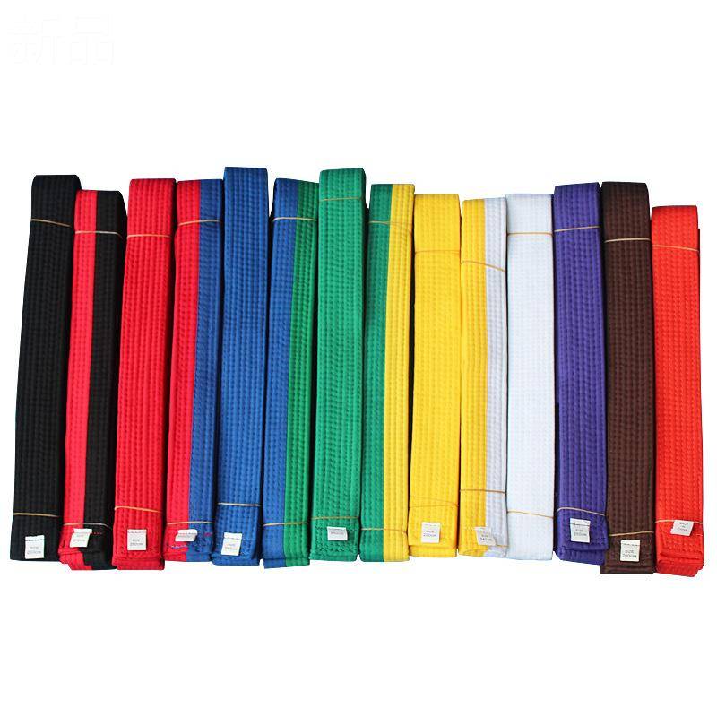 Exit Taekwondo belt Judo color tape test belt tape -colored belt band -kujian band between bands