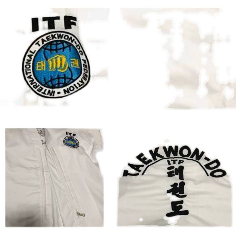 TAEKWONDO, ITF, PERFECT EMBROIDERED CHILDREN, BOYS AND GIRLS, ITF TRAINING