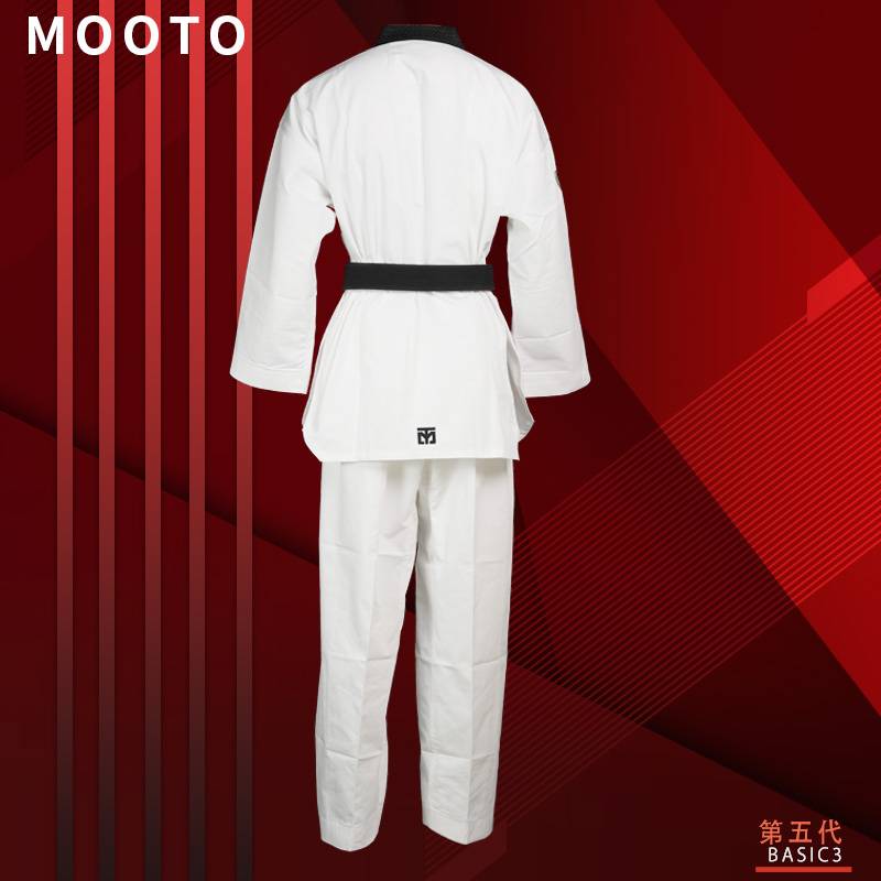 MOOTO Taekwondo clothing Basic 5th -generation authentic new packaging water drop pattern Taekwondo Taoism