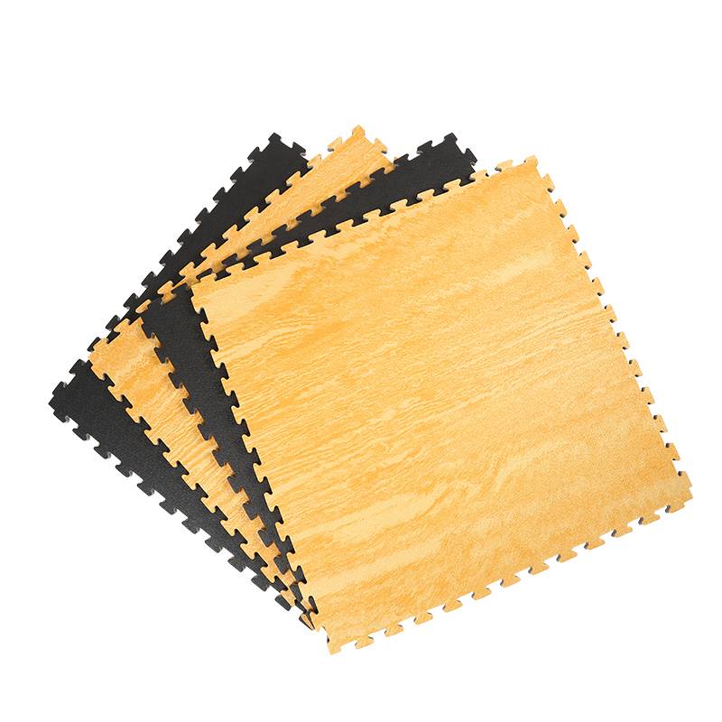 Wood grain Taekwondo mats environmentally friendly Taekwondo floor martial arts martial arts bubble ground cushion manufacturers
