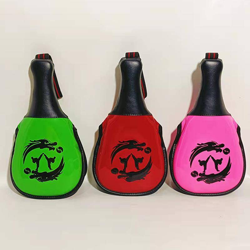 Sports goods boxing fan -shaped foot target Taekwondo training tablets ping target hand -held side kicking target dual pages
