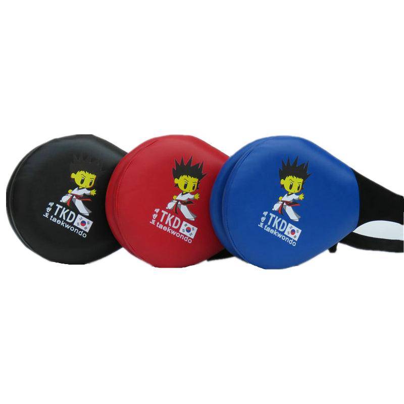 Thickened Taekwondo leg target hand target chicken leg target double -leaf target adult children training special sound target