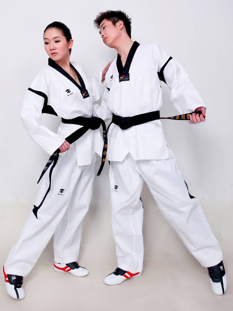 Taekwondo boy taekwondo clothes for adult college students and female beginners for training