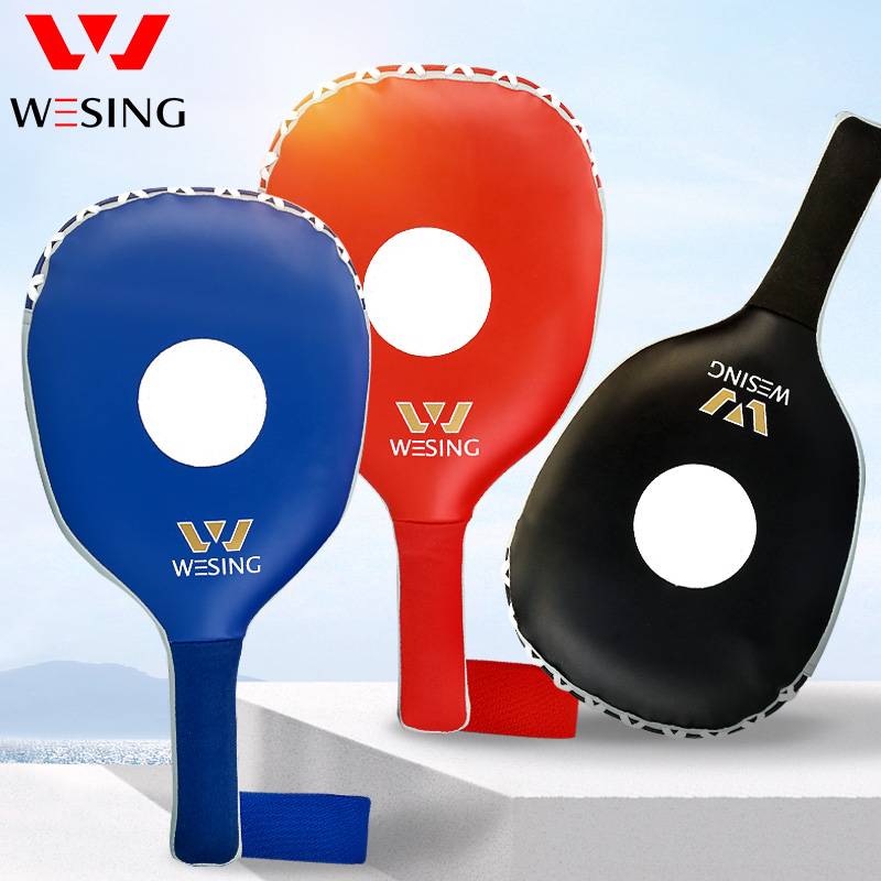 Nine -day Mountain Taekwondo -foot target adult boys and children training response response speed sounds, kicking leg target single leaf target foot target