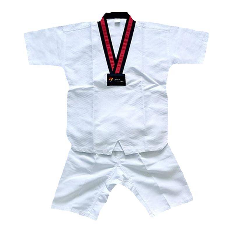Summer training for children in taekwondo short sleeves for adult male and female trainers to customize clothes
