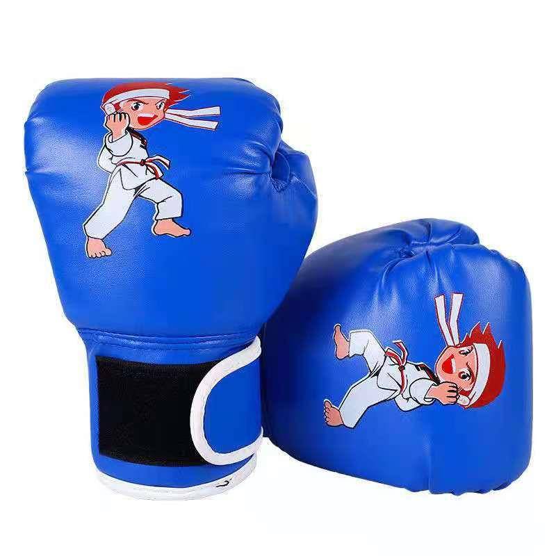 Children's boxing gloves 3-13 Children fighting training Muay Thai boy Sanda young young children boxing sleeve women
