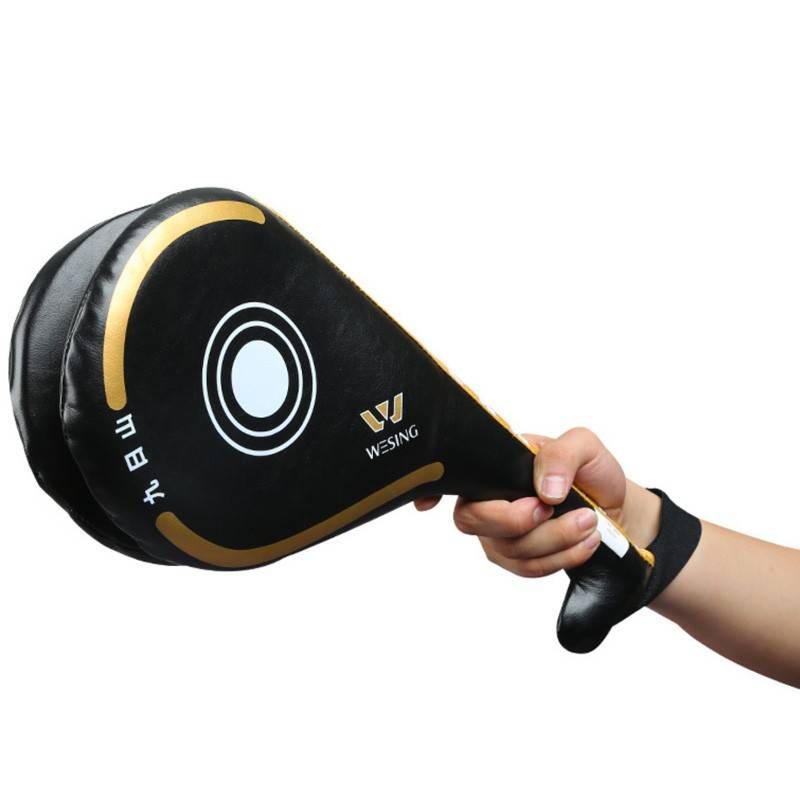 Nine -day Mountain Taekwondo -foot target adult children's professional reaction training play target chicken leg target single double -leaf target sounds