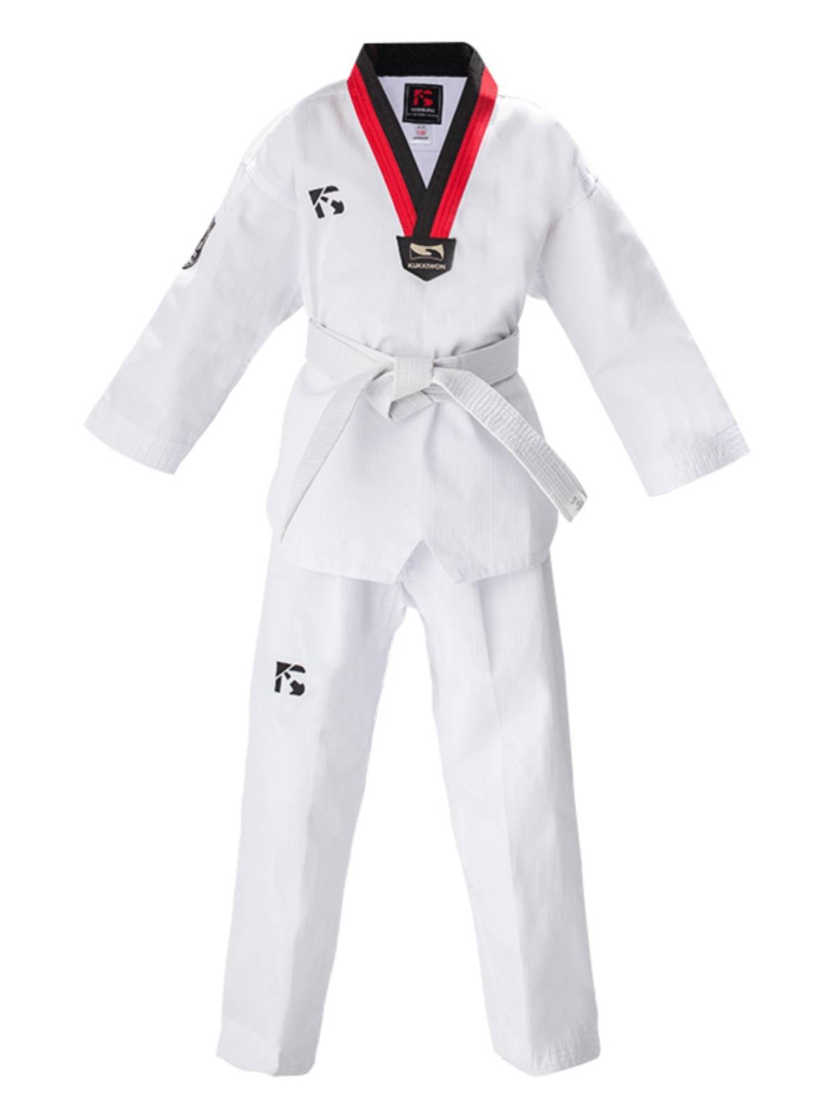 Woosung Taekwondo clothing children, male and female adult long -sleeved clothes comfortable training clothing competition competition