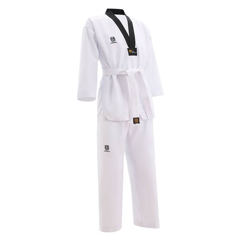 Taekwondo wears young children's long-sleeved, adult training costumes for male and female students