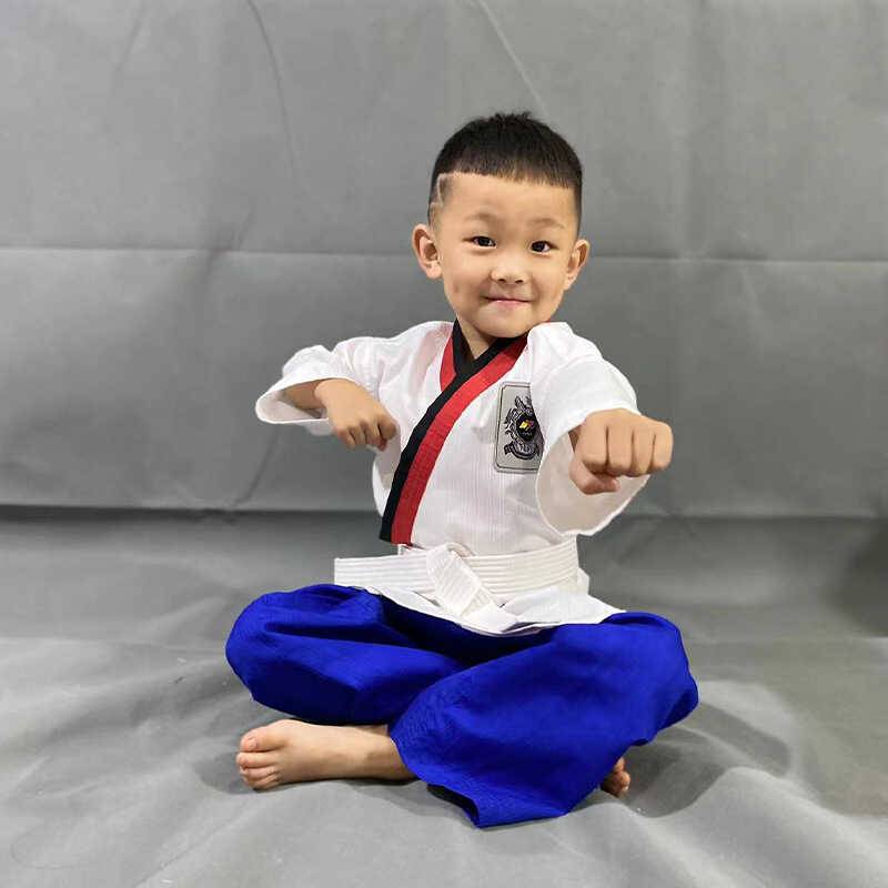 New Gentle -Santhest Service Taekwondo Taoism Adult Children, Men and Women Taekwondo Performance Service Training Services Coach Uniform