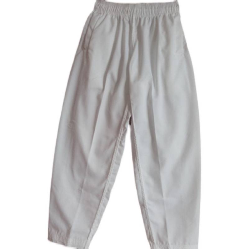 Plagoning fabric Taekwondo clothing pants Taekwondo single pants white road pants shorts available with pocket models available