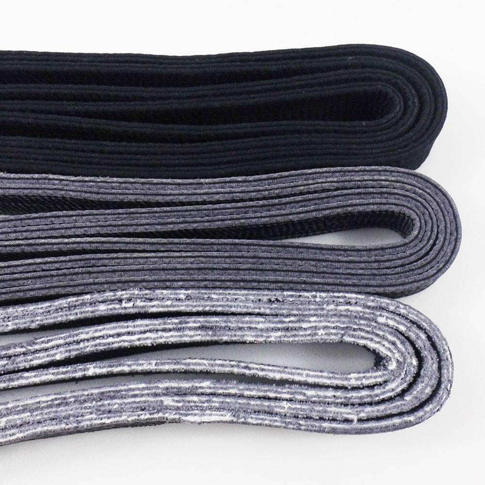 Pure cotton taekwondo black belt embroidered karate section coach Black Taekwondo trainee