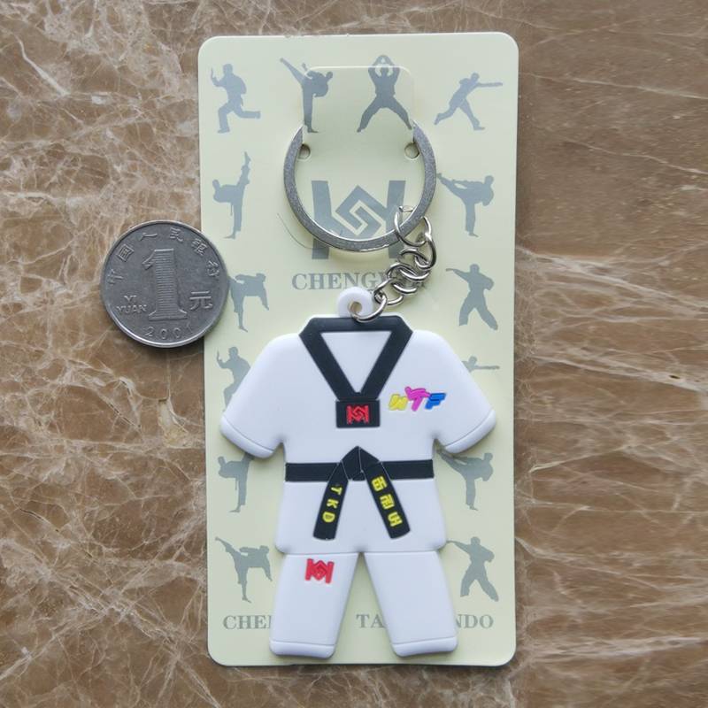 Tekwondo key buttoned and a small gifted Tekwondao gifted and boxed mailed