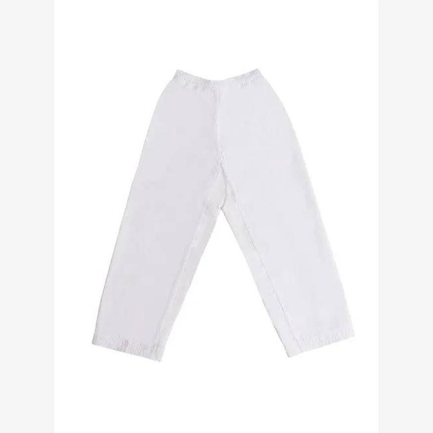 Kung-do pants for adult college students, male and female judo martial arts training, white for beginners