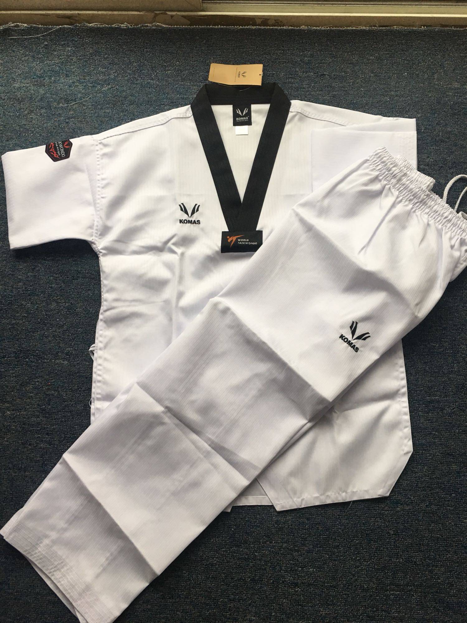 komas taekwondo clothing
