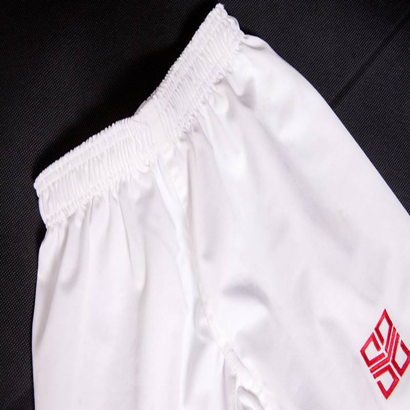 Taekwondo National Team Pure Cotton Winter White Boys and Girls First Class Mail Embroidered Long Sleeves