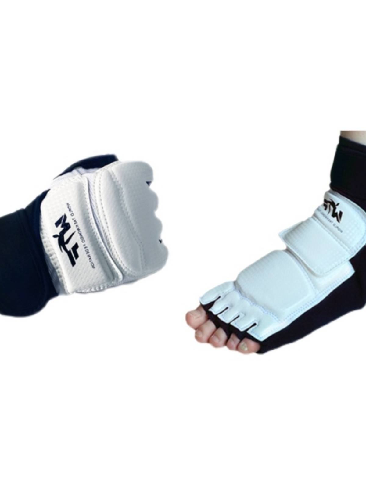 Boxing gloves adult children half -finger gloves men and women fight sandbags special fighting taekwondo training hands and feet