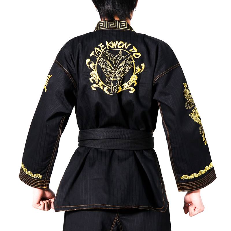 Tekwondo children training for first-school adult college boys and girls with short-sleeved cuffs