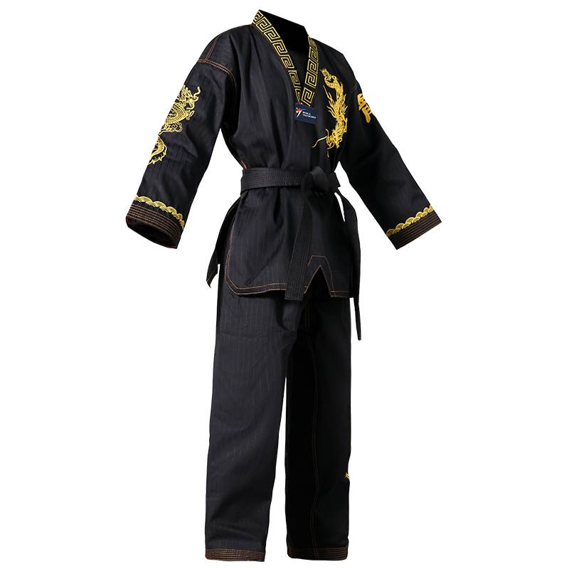 Tekwondo children training for first-school adult college boys and girls with short-sleeved cuffs