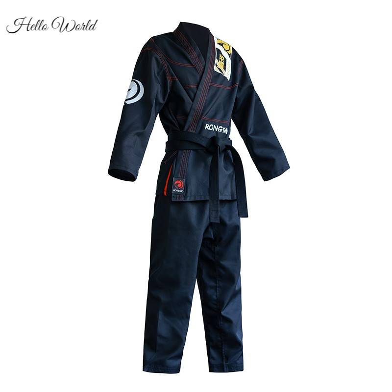 Cotton taekwondo clothing Children's training service summer adult adult college men and women long -sleeved short -sleeved short -sleeved