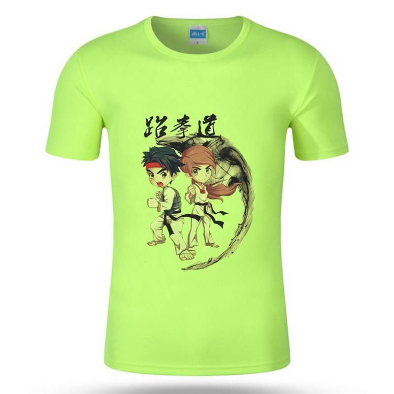 Taekwondo T-shirt custom-made short-sleeved, short-sleeved, t-shirt t-shirt-printed mail-order costumes