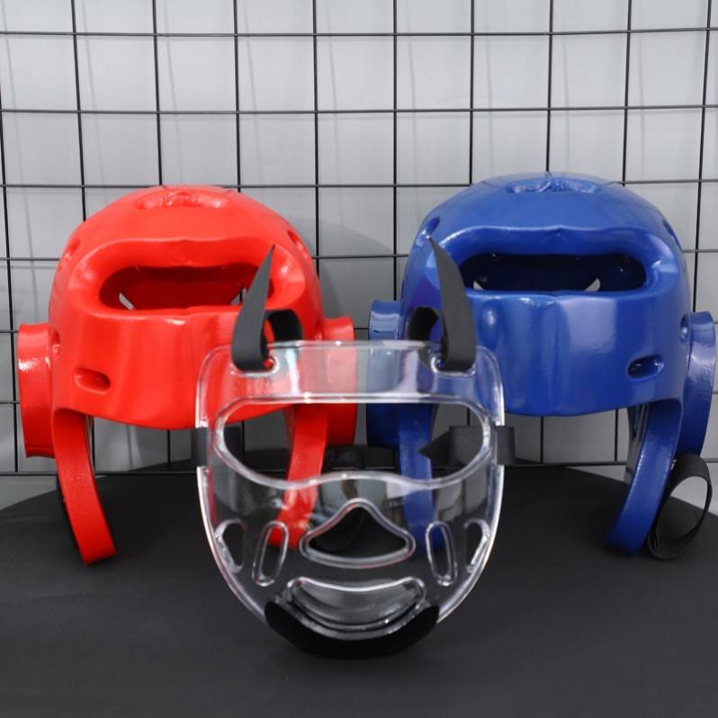 Tekwondo protection mask is transparent enough to remove the adult children's protection face from high-handed boxing