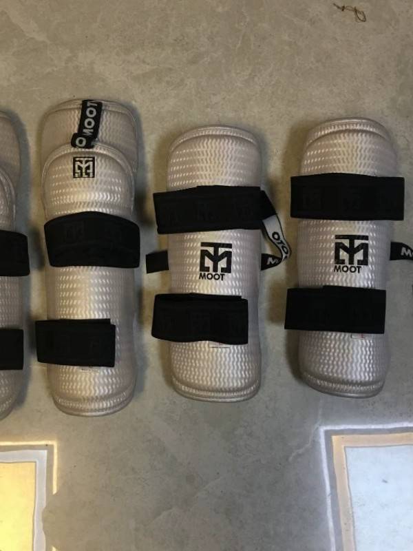 MOOT Taekwondo Protective Full Set Water Pattern Six -piece Set Eight -piece Mask Adult Children's Training Protector