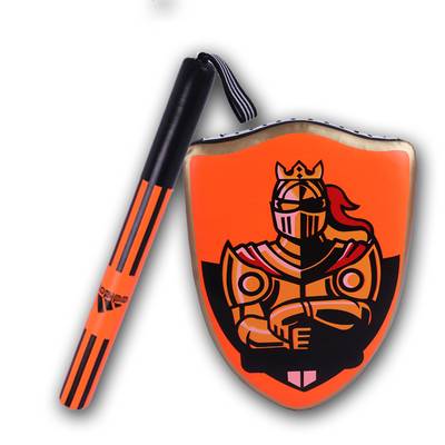 Children Taekwondo Knight Shield target handlebone target sword strike stick target fighting training equipment sword shield combination target