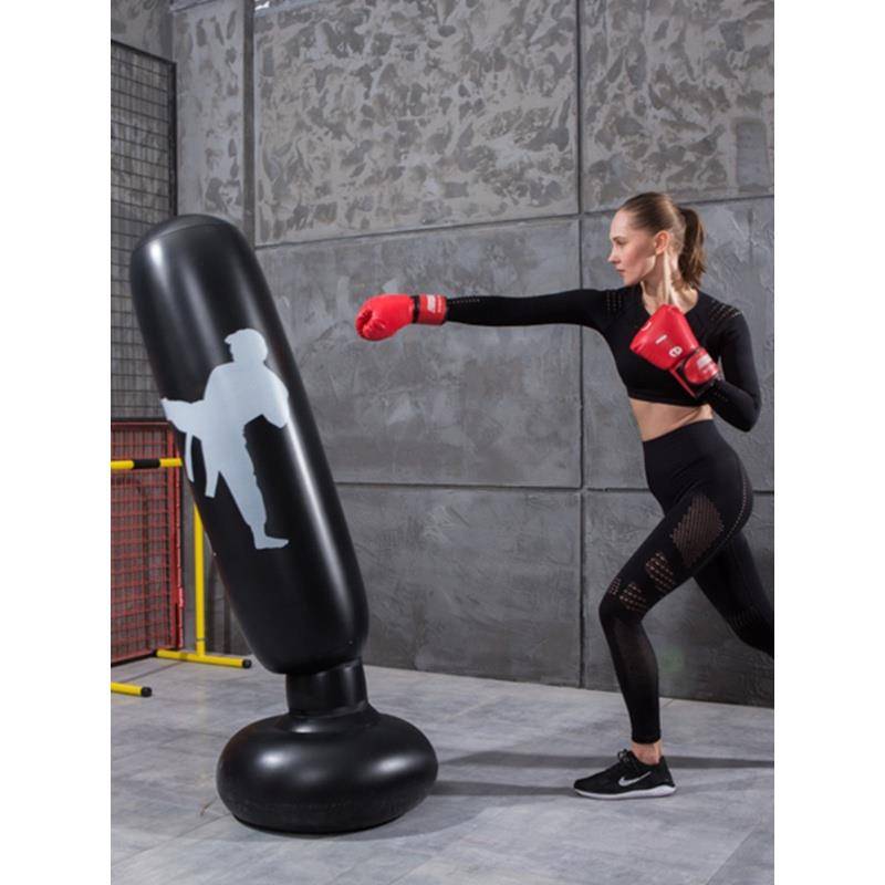 Water bag boxing pillars Furnishing Sanda Boxing target standing adult children Taekwondo training device inflatable tumbler toys