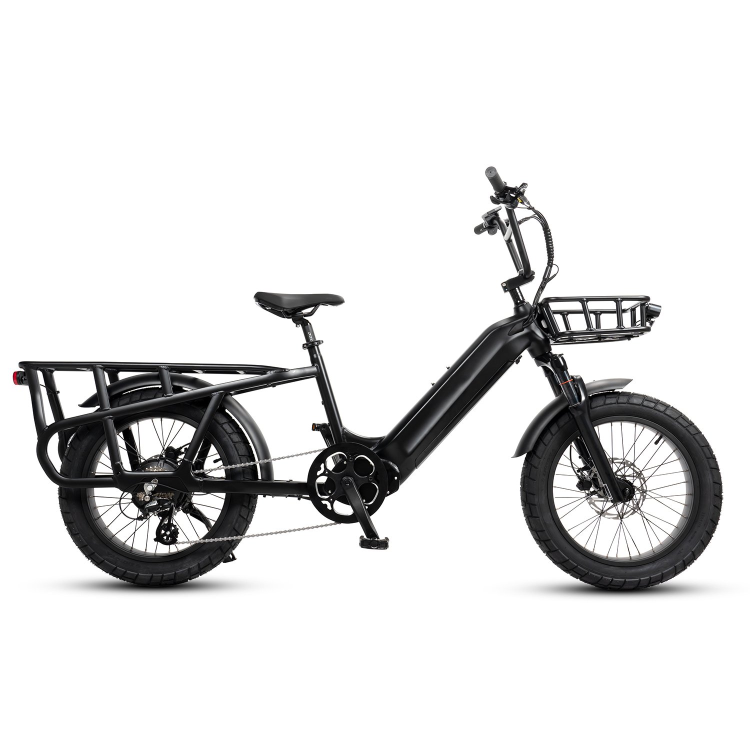 Mario Ebike 250 Watt Motor Fat Tire Cargo Fat Bike Tire Electric City Bicycle