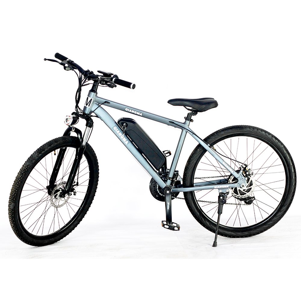 Mountain Electric Bike Mid Drive 250W Full Suspension Downhill Electric Mountain Bike With Mid-engine