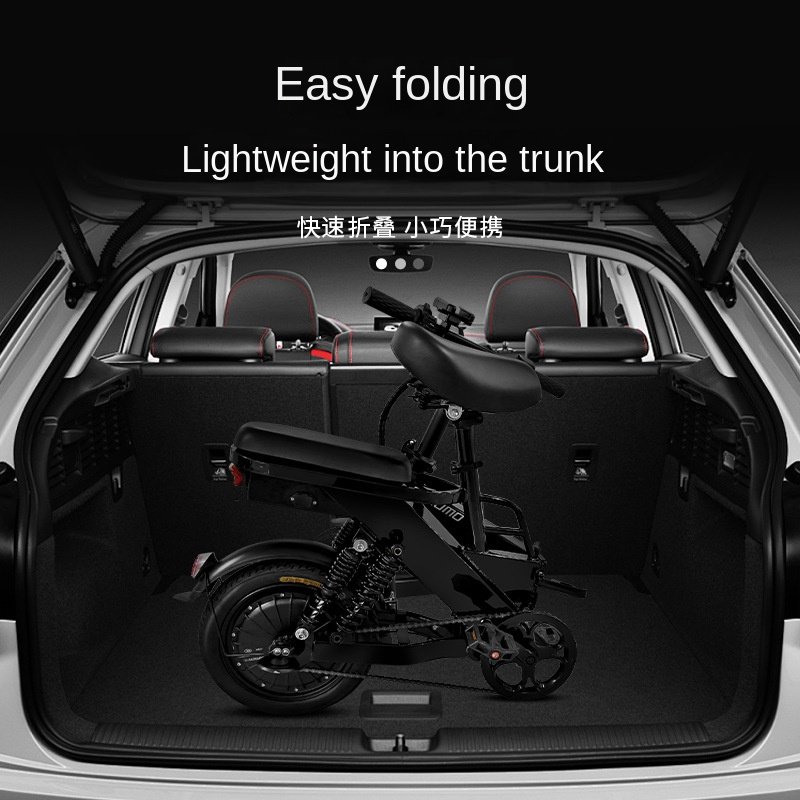 Oem Chinese Electric Mountain Bike 48 V Unisex Foldable Frame 400w Vibration Damping System Bicycle Electric Bike