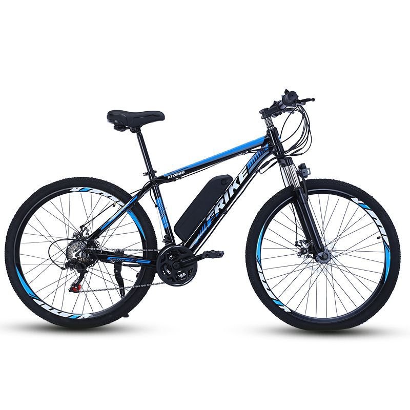 48V 250W Electric Mountain Bike with 26" 27.5" 29" Fat Tires 21 Speed E-Bike 60km Range Lithium Battery Alloy Frame