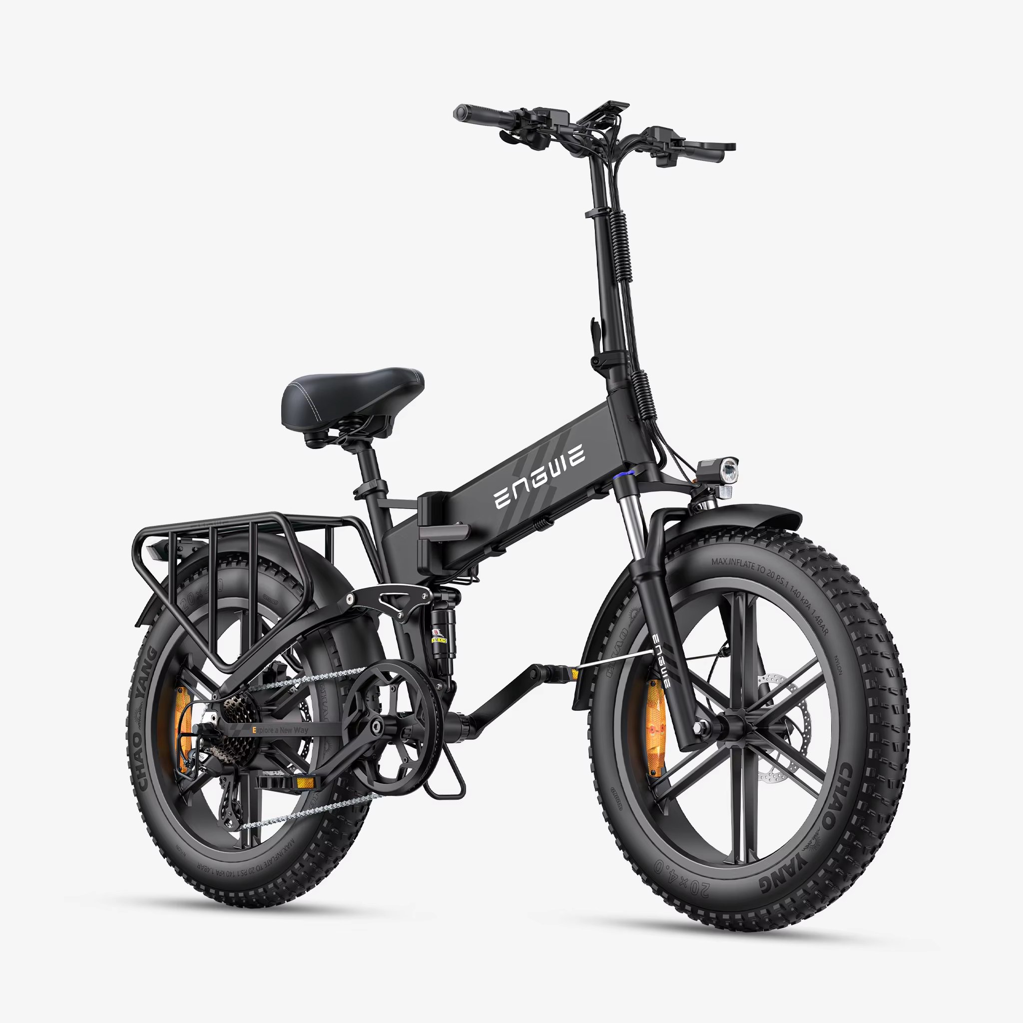 ENGWE ENGINE PRO 2.0 Stock in EU Fast Electric Bicycle E-Bike City Folding Ebike with Throttle Control