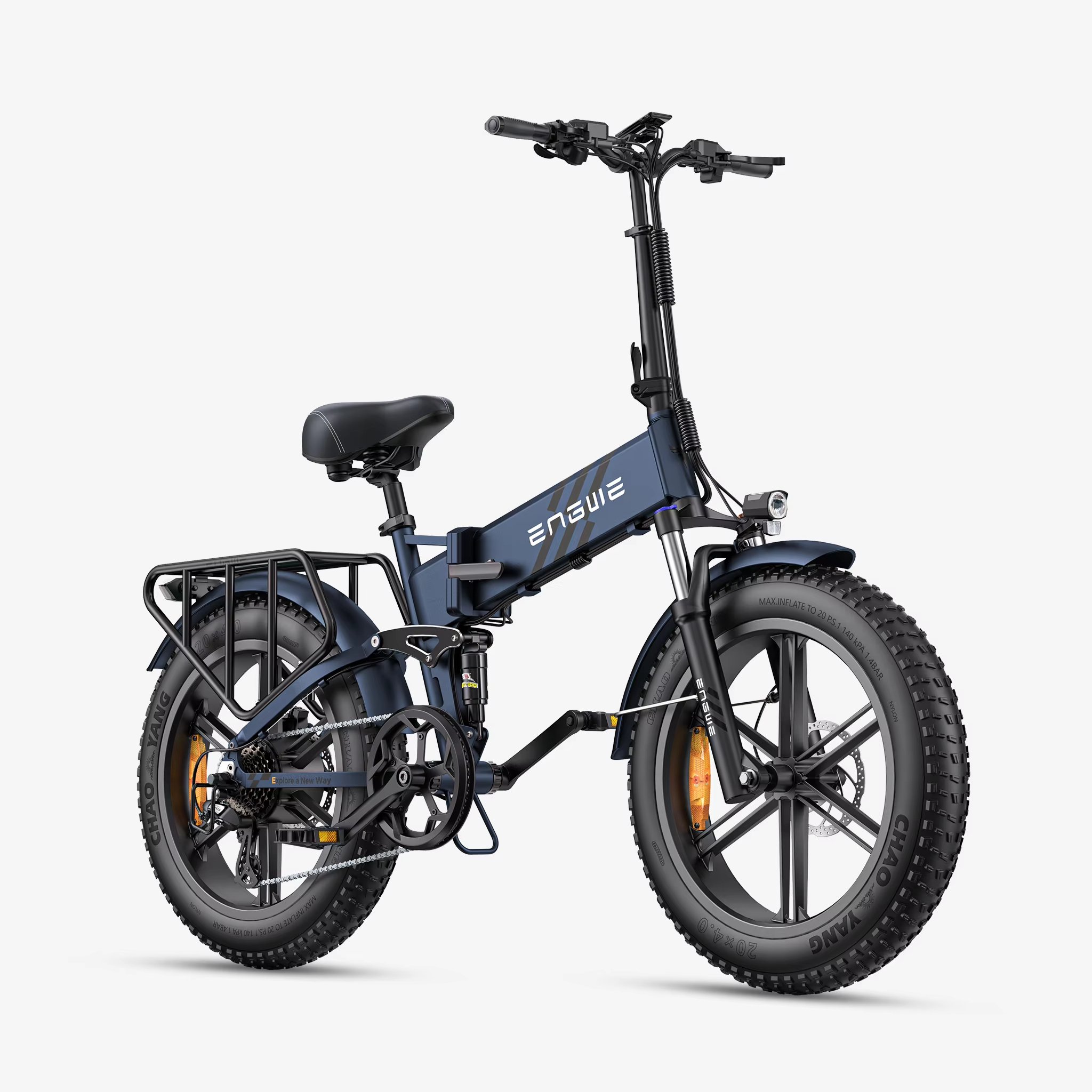 ENGWE ENGINE PRO 2.0 Stock in EU Fast Electric Bicycle E-Bike City Folding Ebike with Throttle Control