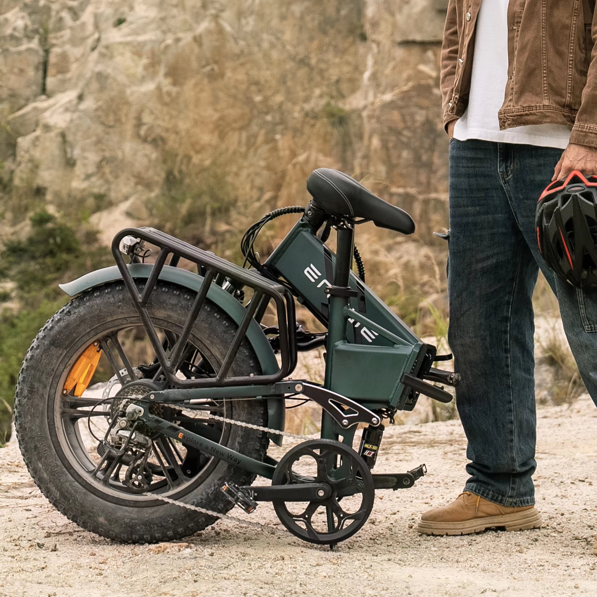 ENGWE ENGINE PRO 2.0 Stock in EU Fast Electric Bicycle E-Bike City Folding Ebike with Throttle Control