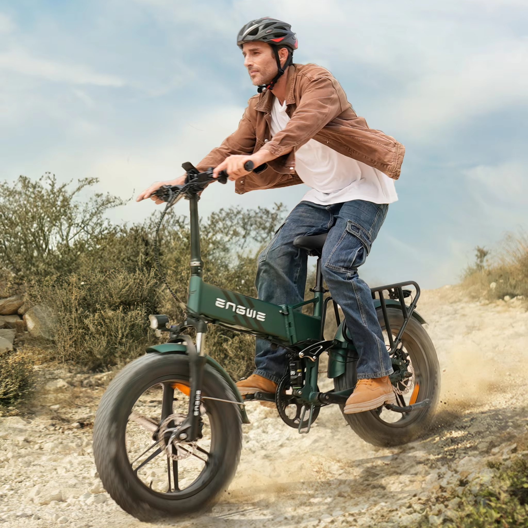 ENGWE ENGINE PRO 2.0 Stock in EU Fast Electric Bicycle E-Bike City Folding Ebike with Throttle Control