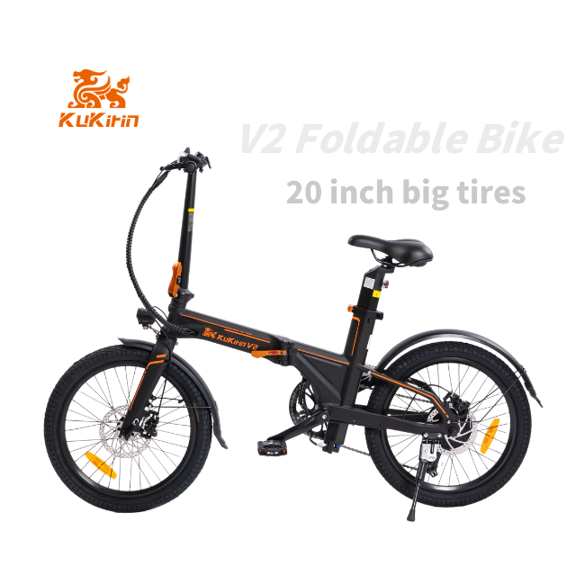 EU STOCK 2024 Kukirin V2 New Cheap Electric Bike Electric City Bike Foldable e-bikes For Adults Electrical Bike