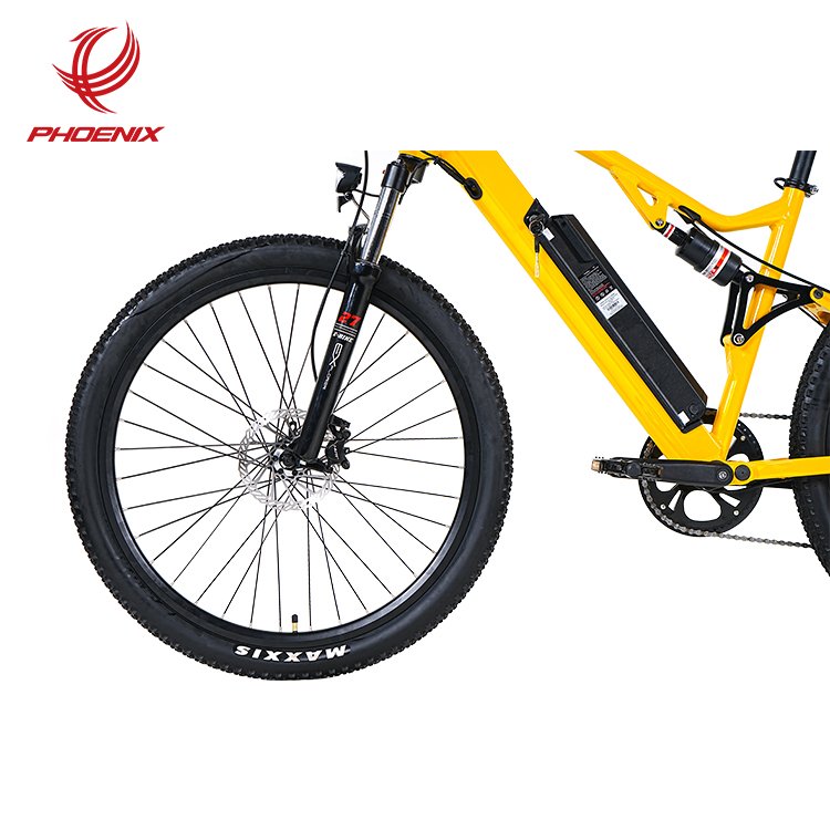 Phoenix FCCA SUPPLIER Electric Mountain Bike Electric Bicycle Full Suspension Electric Bicycle