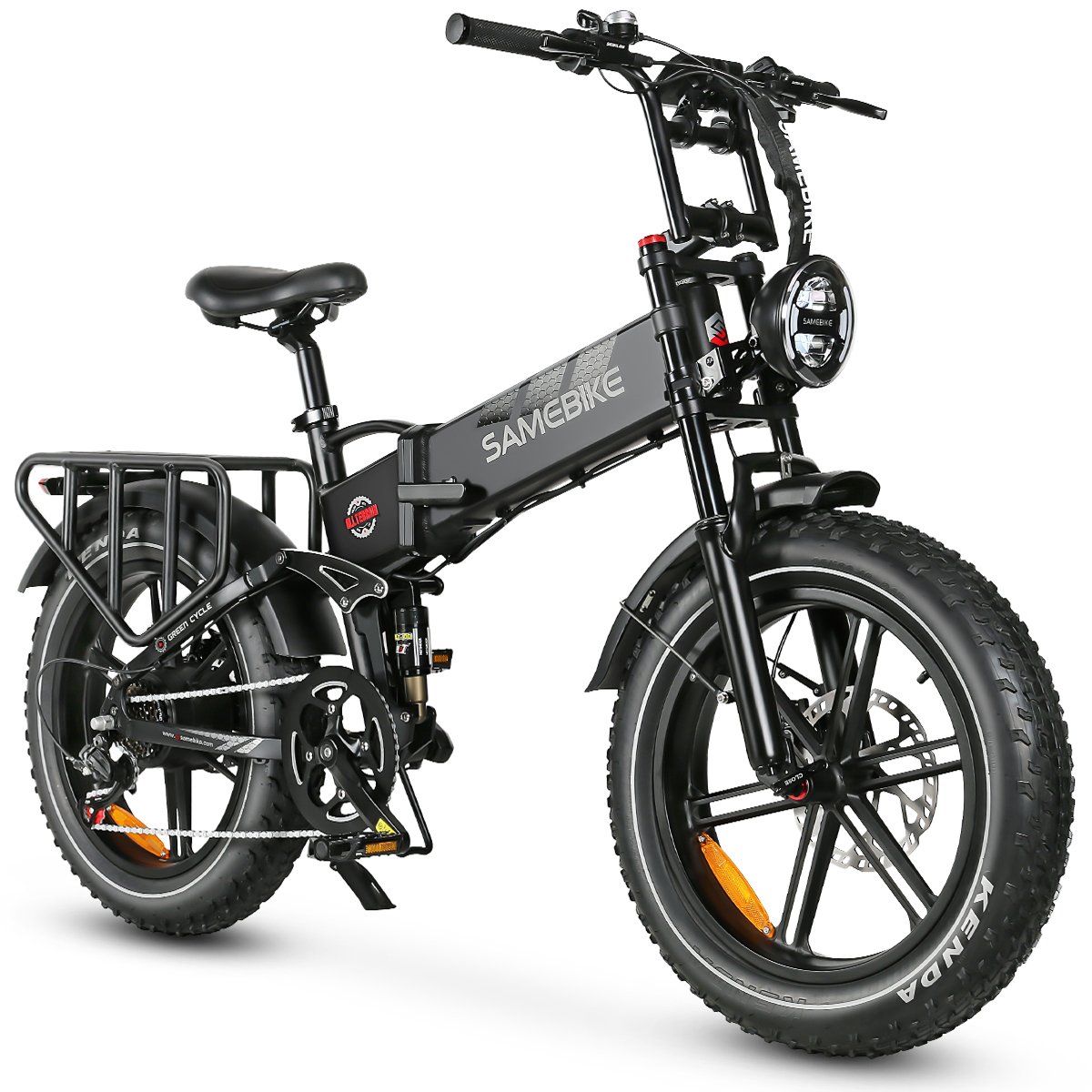 2024 New 1200W Intelligent Brushless Motor Integrated Battery Disc Brake 60km Range Rear Hub Tube Electric Mountain Bike