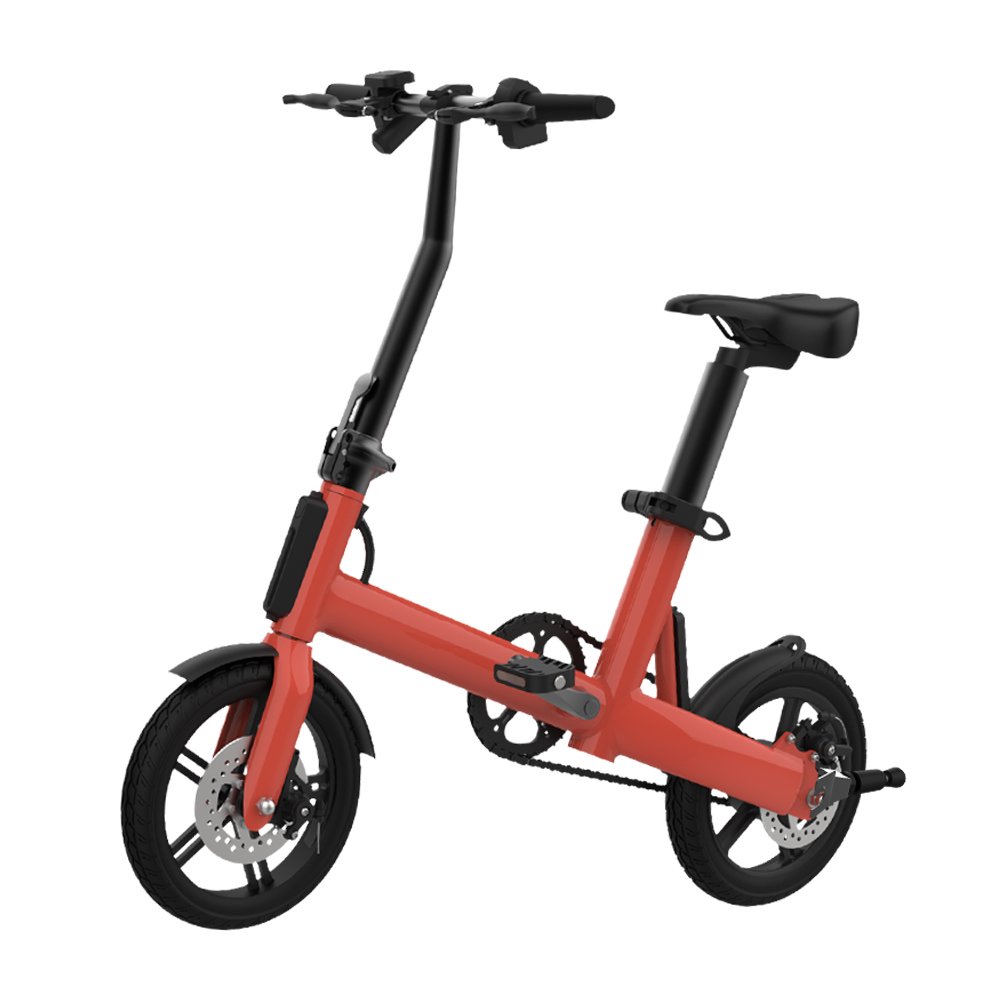 C-STAR CE Certificate 25km/h aluminum alloy frame electric folding bike with auxiliary foot treadle