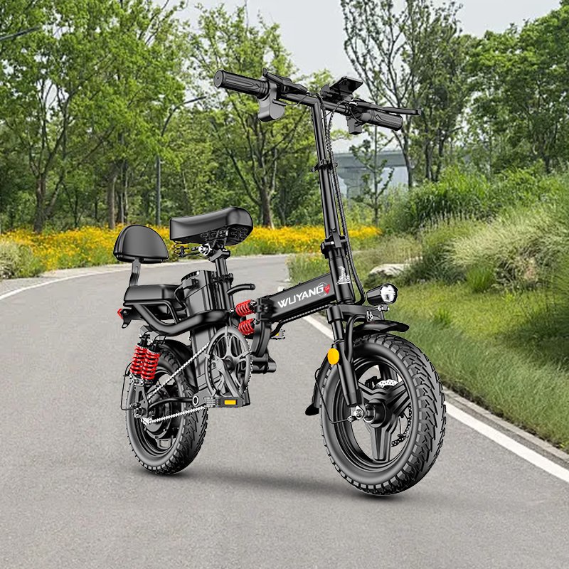 2024 Cheap mini size 14" Folding electric bike city ebike for students and adults electric bicycle