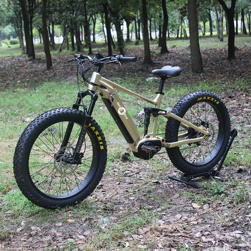 26 Inch Fat Tire Bike 1000W Dual Motor eBike Battery Hydraulic Brake Fat Tyre Electric Bike