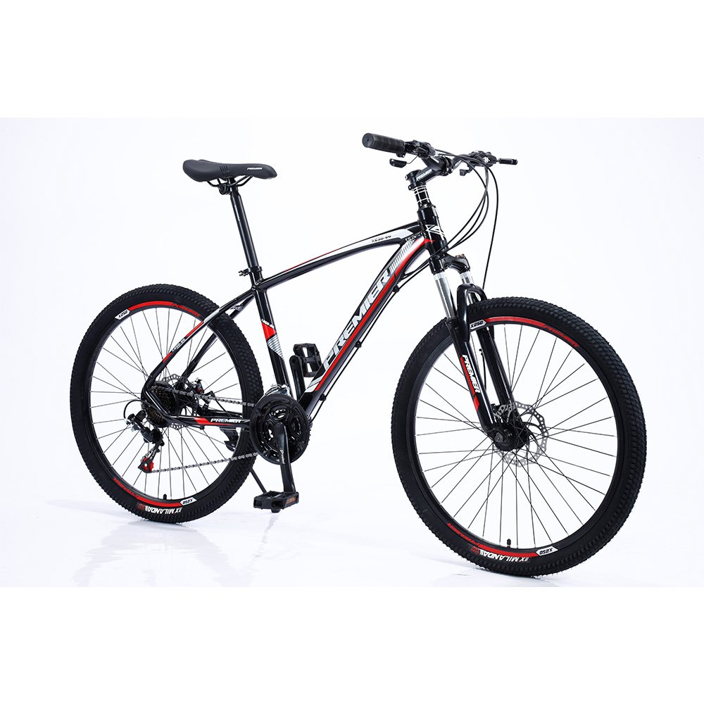 Single 21 Speed Steel Bicycles Suspension Double Disc Brake adults mens hardtail MTB 26 27.5 29 Inch Mountain Bike