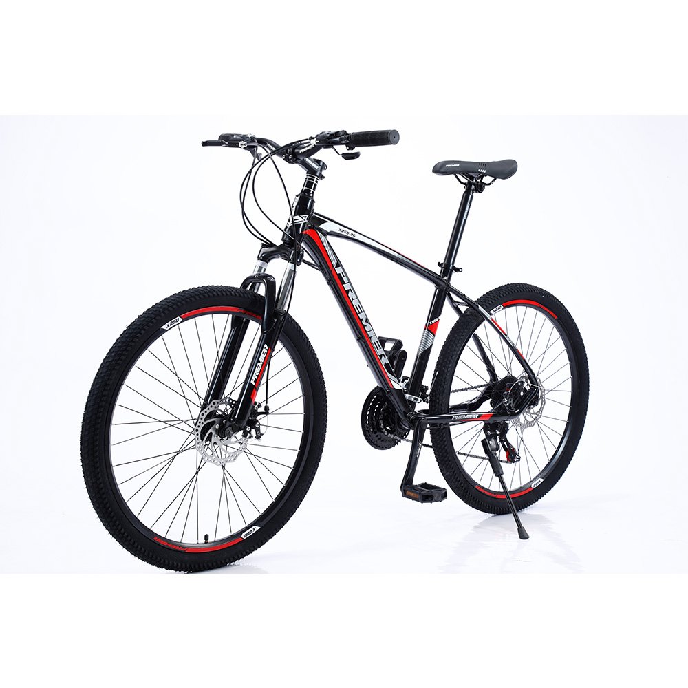 Single 21 Speed Steel Bicycles Suspension Double Disc Brake adults mens hardtail MTB 26 27.5 29 Inch Mountain Bike