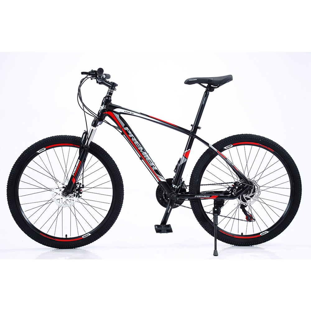 Single 21 Speed Steel Bicycles Suspension Double Disc Brake adults mens hardtail MTB 26 27.5 29 Inch Mountain Bike