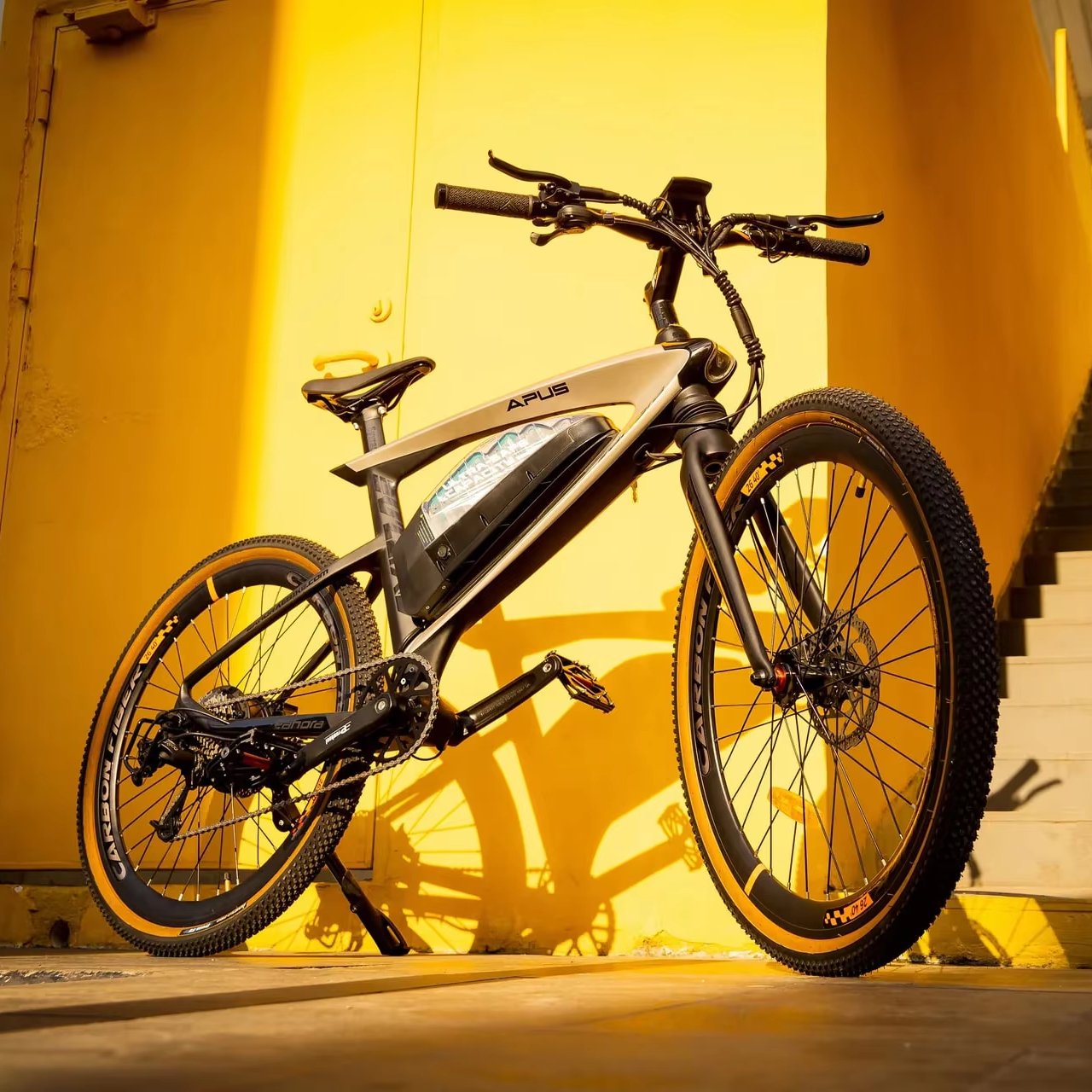 Eahora 26*1.95" Tire 35km/H 48v 20ah Hybrid Fat Tire Long Range Electric Bike City Mountain Electric Bicycle