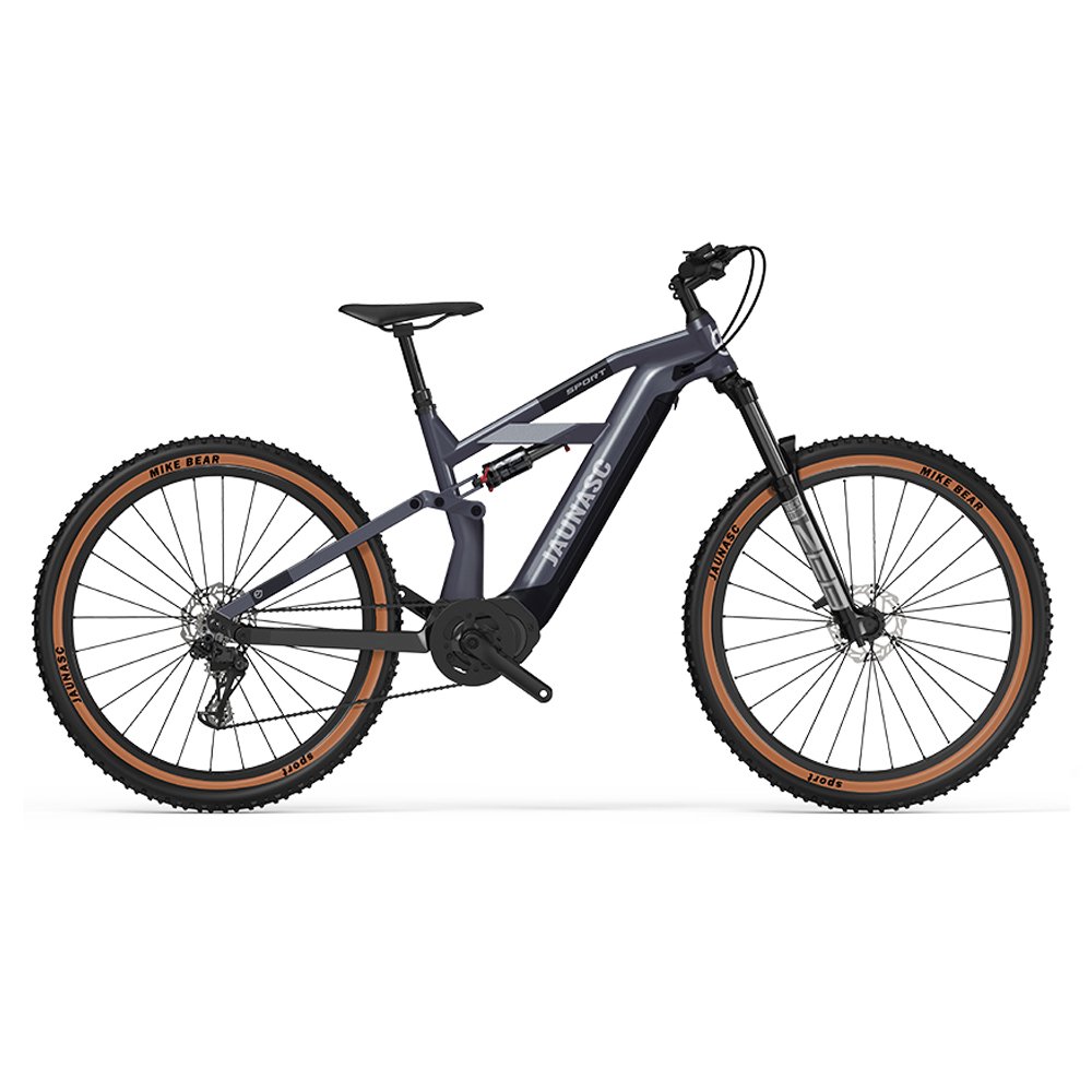 KUAKE high quality 27.5 inch 500w 1000w electric mountain bike full suspension M600 mid drive e bicycle
