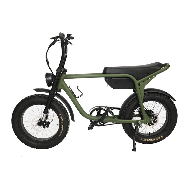 popular high end OEM ODM customize electric bike 48v super power fat tire 73 ebike retro electric hybrid city bicycle