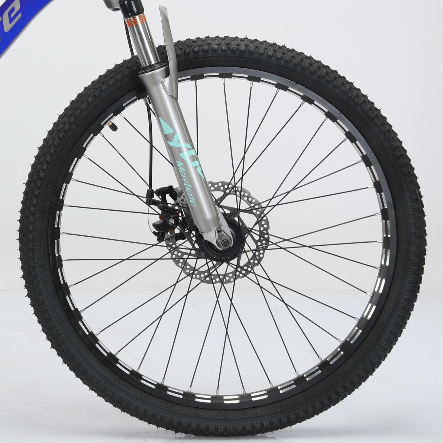 popular colorful high-carbon steel road mountain bike Mountain Bicycle 24 inch